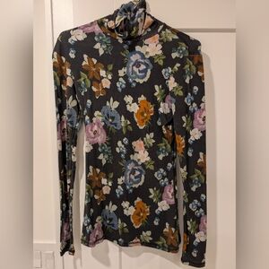 Smythe Multicolor Floral Long Sleeve Top